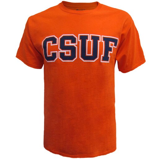 CSUF Block Tee - Orange